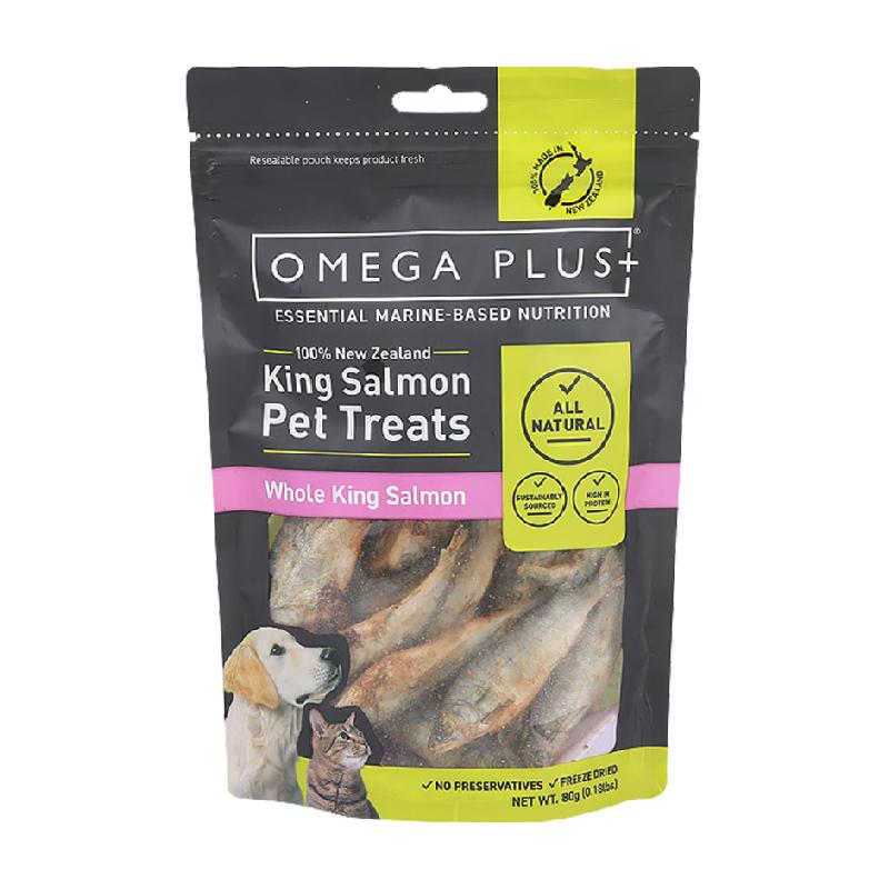 奧鮭冠Omega Plus貓狗零食三文魚(yú)帝王鮭干幼魚(yú)小魚(yú)干魚(yú)塊