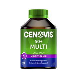 澳洲直邮Cenovis中老年多种复合维生素b片矿物质100粒B6B2叶酸VC