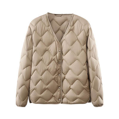 雅鹿冬季加厚短款女羽绒服超保暖