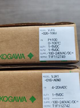 议价横河VJR6变送器RTD双输出YOKOGAWAV 横河VJR6-016-166U