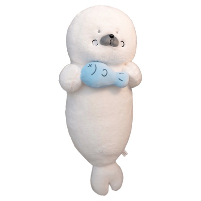 可爱海豹玩偶睡觉抱毛绒玩具