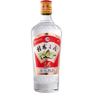 桂林三花38度V5玻瓶三花酒480ml*6瓶米香型白酒广西特产米酒