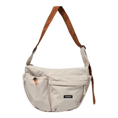 ACROSS户外百搭休闲牛角饺子包