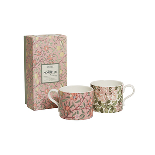 Portmeirion波特美林英国进口陶瓷马克杯欧式咖啡杯情侣对杯礼盒