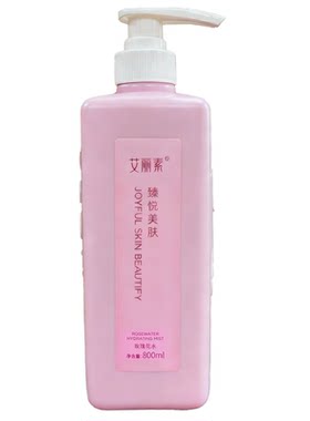 Waliy/艾丽素玫瑰花水800ml 院装水润挚爱大包装