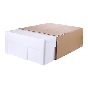 20斤泡沫箱纸箱套装加厚保鲜生鲜水果蔬菜快递专用包装保温箱子