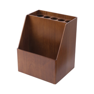 商用实木雨伞架酒店大堂北欧高端大号雨伞桶简约LOGO定制放伞神器