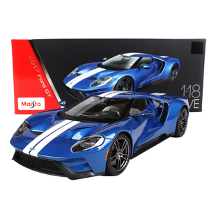 美驰图1:18福特GT仿真合金汽车摆件跑车模型原厂金属礼品男生礼物
