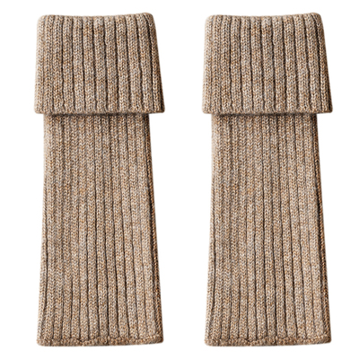 羊毛袜套女秋冬加绒加厚保暖腿套