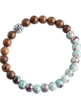 景德镇手链陶瓷手串厂家货源夜市地摊文创小礼品情侣学生古风手饰