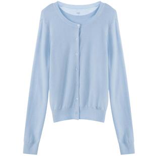 LAGOGO彩调低圆领针织衫套装女拉谷谷2026春款两件套OCMM938E21