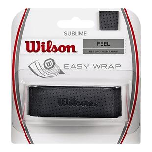 Wilson威尔胜官方网球拍吸湿粘性柄皮黑色白色纯色防滑专业配件