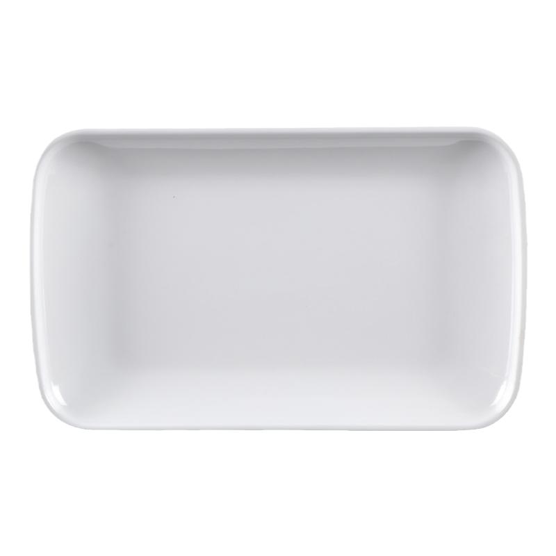 密胺长方形商用塑料餐具肠粉盘