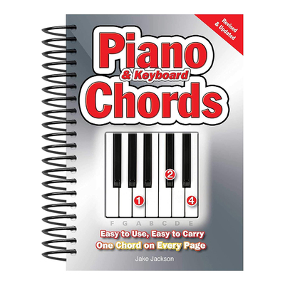 【现货】Piano & Keyboard Chords 钢琴&电子琴和弦 英文版 音乐乐器学习 Easy-to-Use 英文原版图书籍进口正版   Jake Jackson