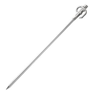 柯曼户外栓狗狗桩宠物栓狗器360度可旋转地桩野营天幕不锈钢地钉