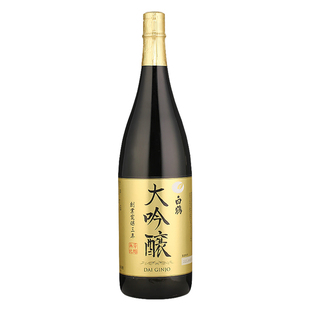 日本白鹤特别大吟酿1.8L原装进口芳醇日本酒日式米酒低度佐餐酒