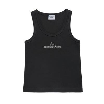 ADLV甜辣纯棉修身T恤短款吊带