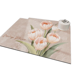 入户门垫皮革地垫玄关门口进门垫家用pvc可擦免洗油画风防滑脚垫