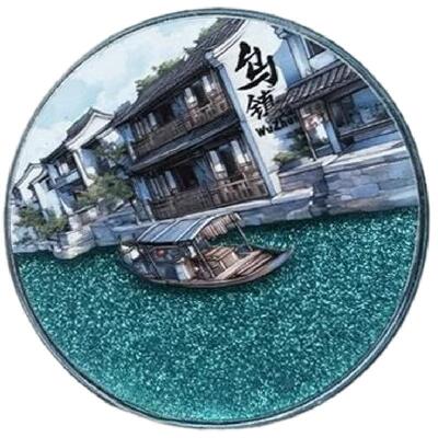 高颜值乌镇流沙冰箱贴旅游景点城