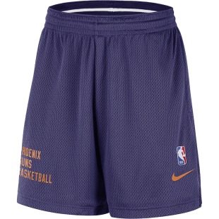 Nike/耐克正品菲尼克斯太阳队经典男士网眼布宽松短裤FB3748-566