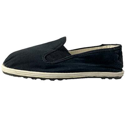 3539老北京松紧口布鞋黑色工作鞋