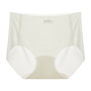 冰丝内裤女夏季薄款速干凉感无痕仰菌性感大码裸感女生中腰三角裤