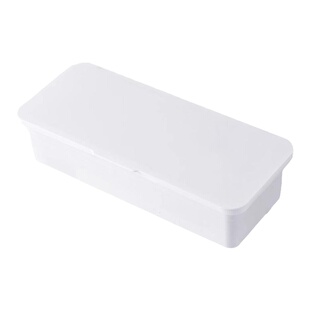 翻盖式小卡收纳盒追星筷子盒卡膜封口贴卡套小卡多功能桌面分隔盒