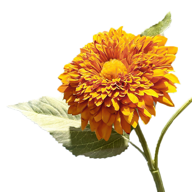 泰迪向日葵仿真花假花轻奢摆件仿真花束高级客厅高档摆设装饰花卉