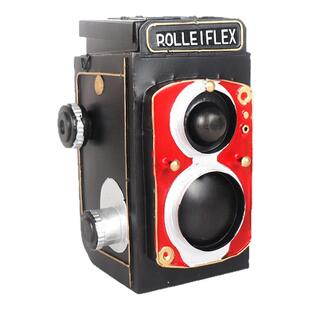 复古风相机道具摆件民国老式三脚架照相机道具古董模型上海老物件