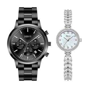 Diroy迪罗伊【情人节礼物】2025新款时尚情侣表美人鱼黑武士手表