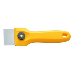 日本进口OLFA爱利华T-25/T-45铲刀清保洁工具洁刀弧线可换刀片TB-45玻璃地板清洁刀替换刀头地板美缝除胶刮刀