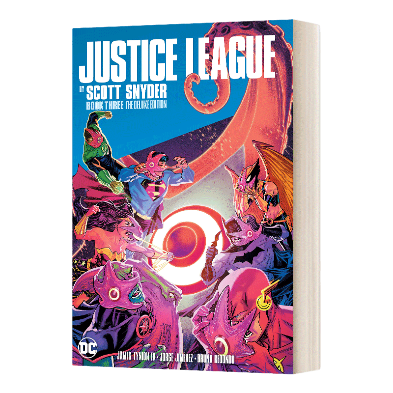 英文原版 Justice League by Scott Snyder Deluxe Edition Book Three 2018正义联盟精装收藏版3 DC漫画 精装 英文版 进口英语原