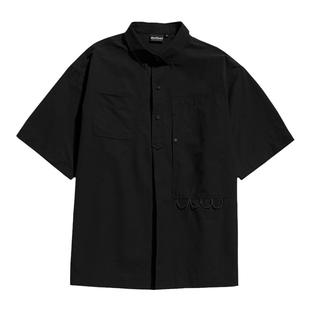 WildThings Dot Air Combat Shirt 刺绣LOGO双胸袋速干短袖衬衫