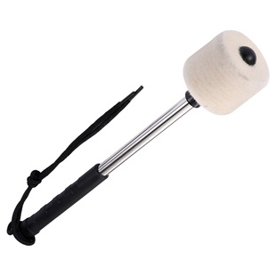 新宝乐器大军鼓鼓棒羊毛毡不锈钢大鼓锤队鼓棒槌军乐队大鼓专业