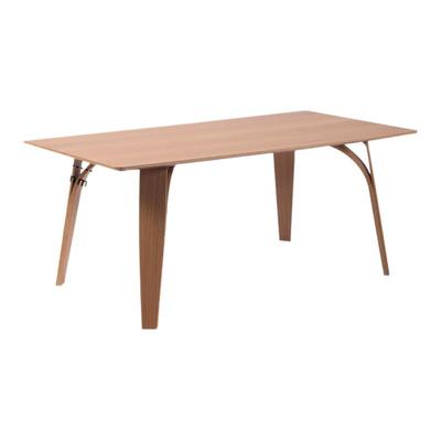 新中式原木风长桌现代简约长方形书桌侘寂风家用办公桌小户型圆桌