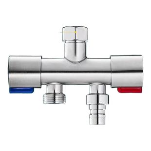 浴室淋浴花洒水龙头一分二转换接洗衣机分水器三通分流器角阀