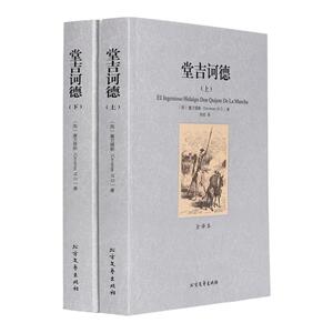 堂吉诃德 正版包邮上下两册全译本无删减青少版 堂吉柯德唐吉可德唐吉柯德世界名著文学小说畅销书籍