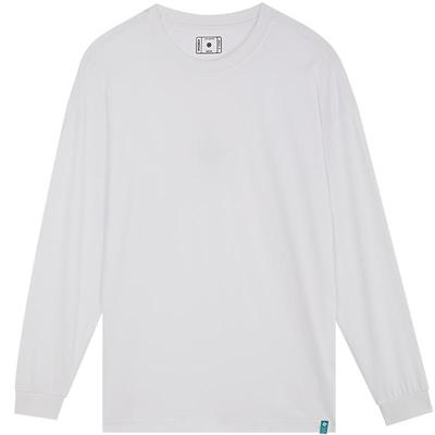 准者长袖T恤男女篮球打底衫秋季运动美式上衣纯色宽松休闲卫衣