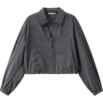 播商场同款美式休闲短款衬衫外套女夏季新款复古上衣BDS2CD2244