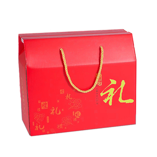 手提包装盒特产店礼品盒餐馆会展腊肉哨子豆包皮粉干饼酱料小菜箱