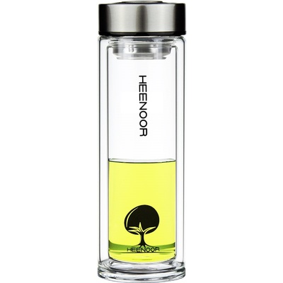 希诺双层玻璃杯男女便携办公泡茶