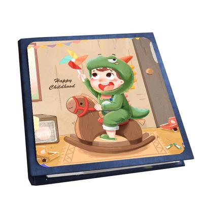 相册本插页式diy6宝宝成长5寸
