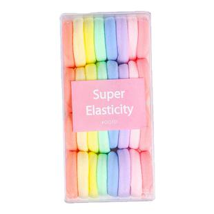 扎头发皮筋女高马尾头绳橡皮筋皮套2026新款彩色耐用发圈发绳发饰