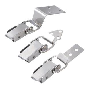 镀锌军工不锈钢搭扣木箱扣工具箱固定卡扣航空箱配件迷你长钩锁扣