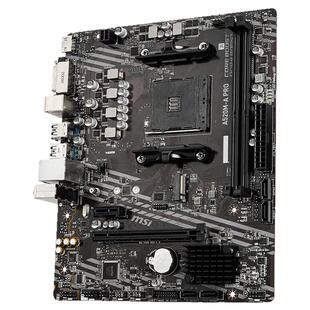 全新MSI/微星A520M-A PRO主板支持三代AMD和4000G处理器DDR4内存