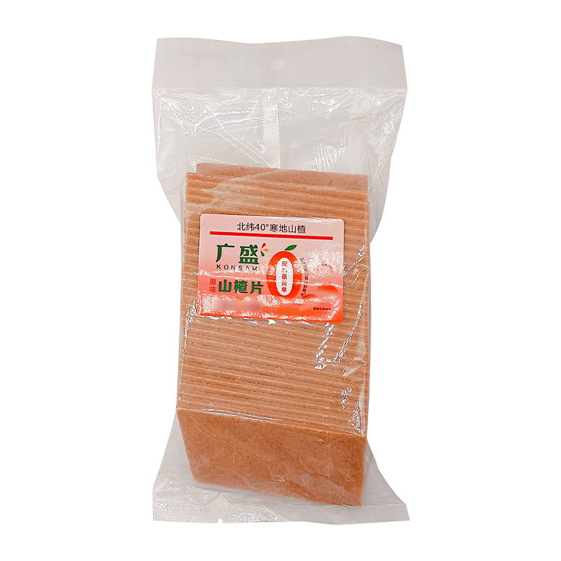 广盛原味山楂片500g袋装山楂小吃