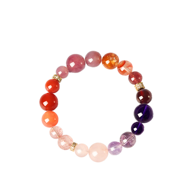 天然水晶多宝手链女款本命年