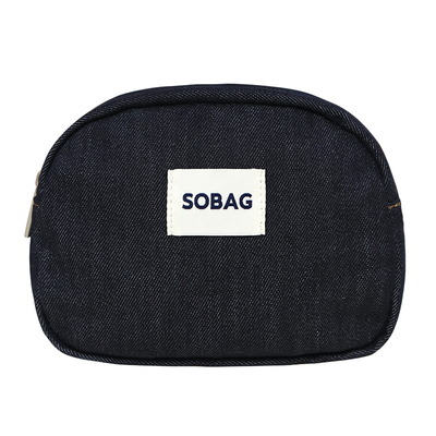 sobag牛仔布大容量收纳包化妆包