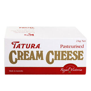 澳洲 塔图拉 奶油奶酪芝士2kg 蛋糕原料 烘焙原装 澳大利亚