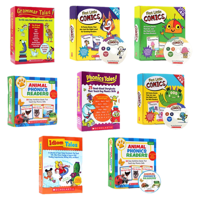 学乐自然拼读故事书盒装